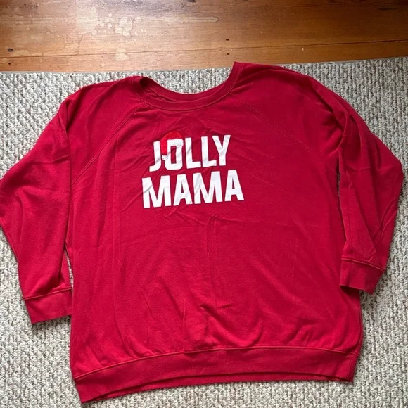 Torrid Red Graphic Sweatshirt - Picture 1 of 4